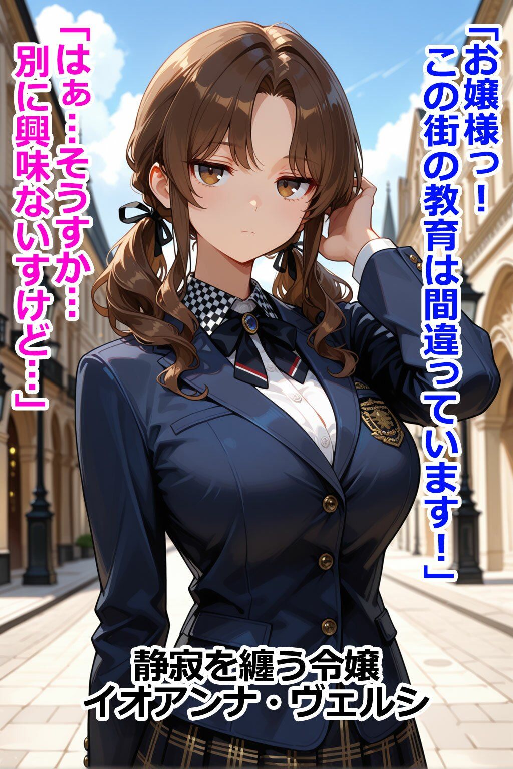 爆乳お嬢様はその男と会話してはいけない 即堕ち2コマのサンプル画像 6