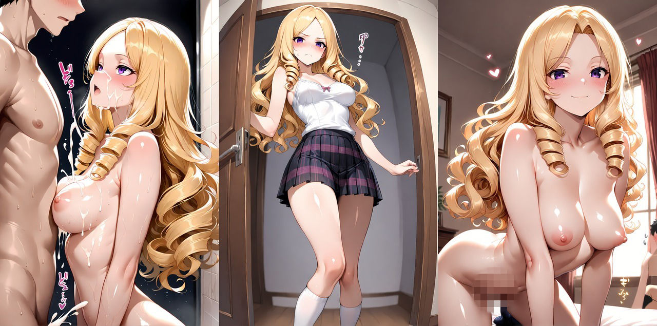 【金髪巨乳お嬢様と廃校での性生活】〜放課後の密室調教〜【高画質4K】のサンプル画像 6