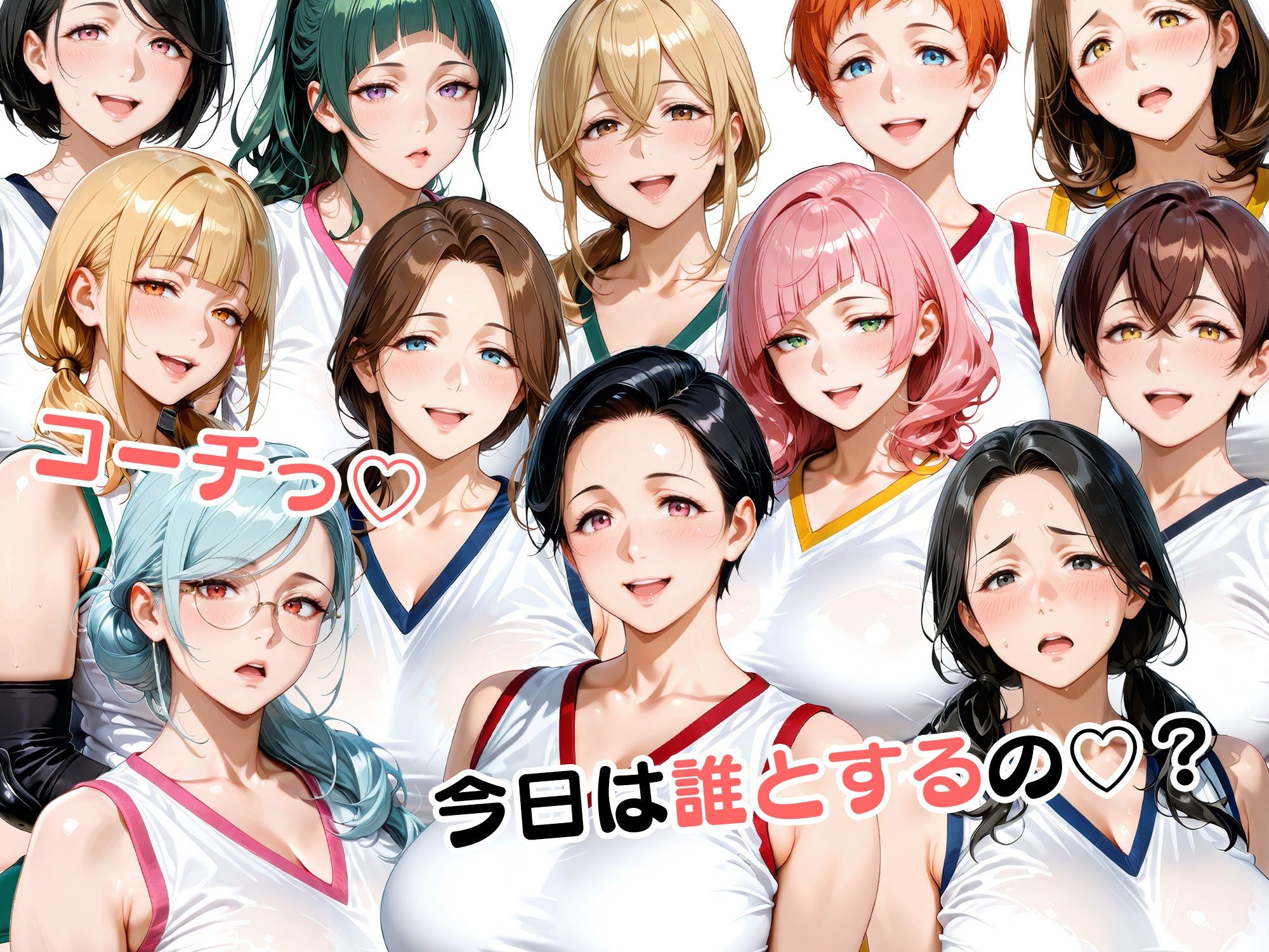 12人の熟女ママさんバレー部とヤリ放題なコーチ 画像10