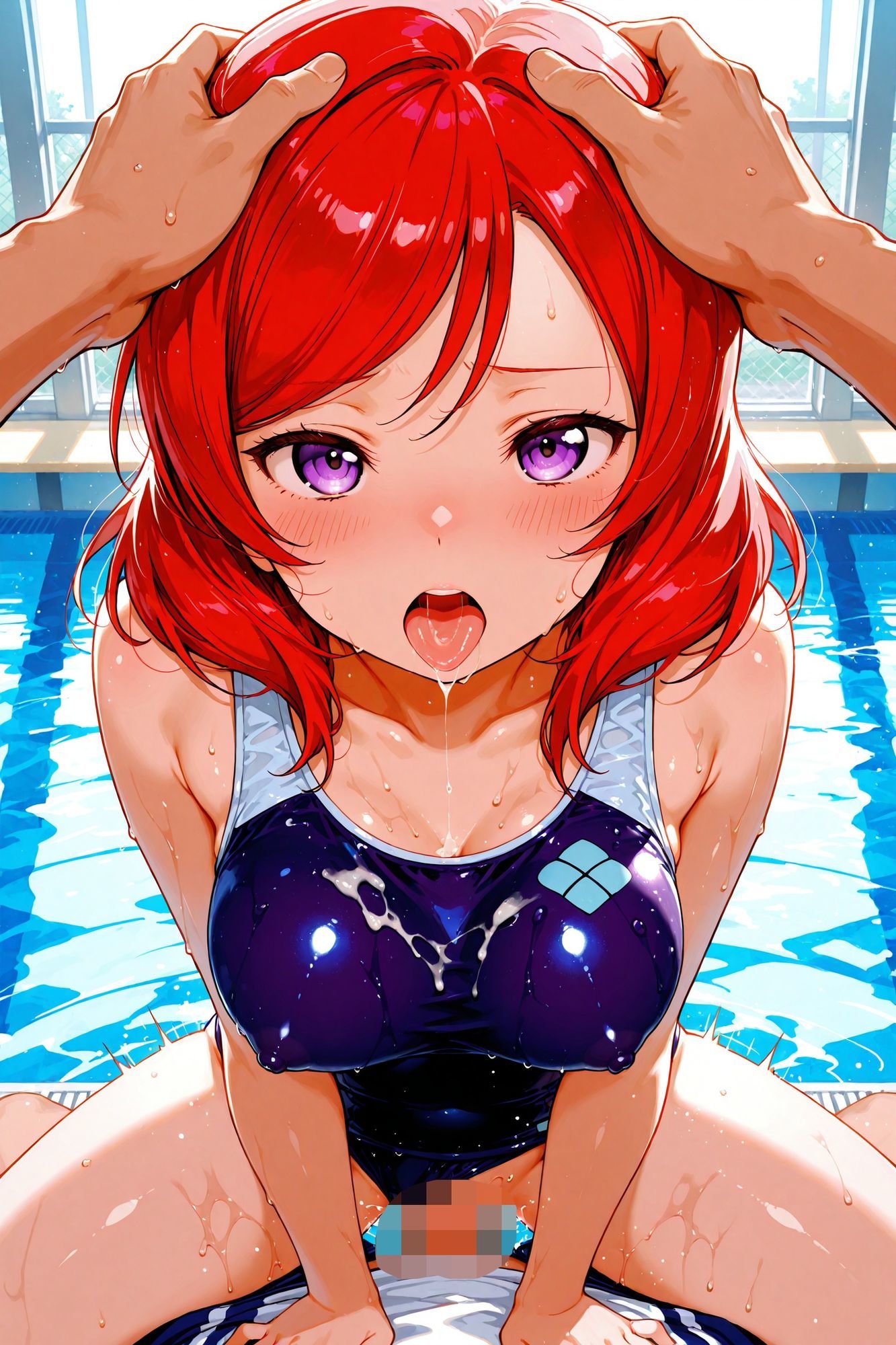 エロライブ スク水編のサンプル画像 6