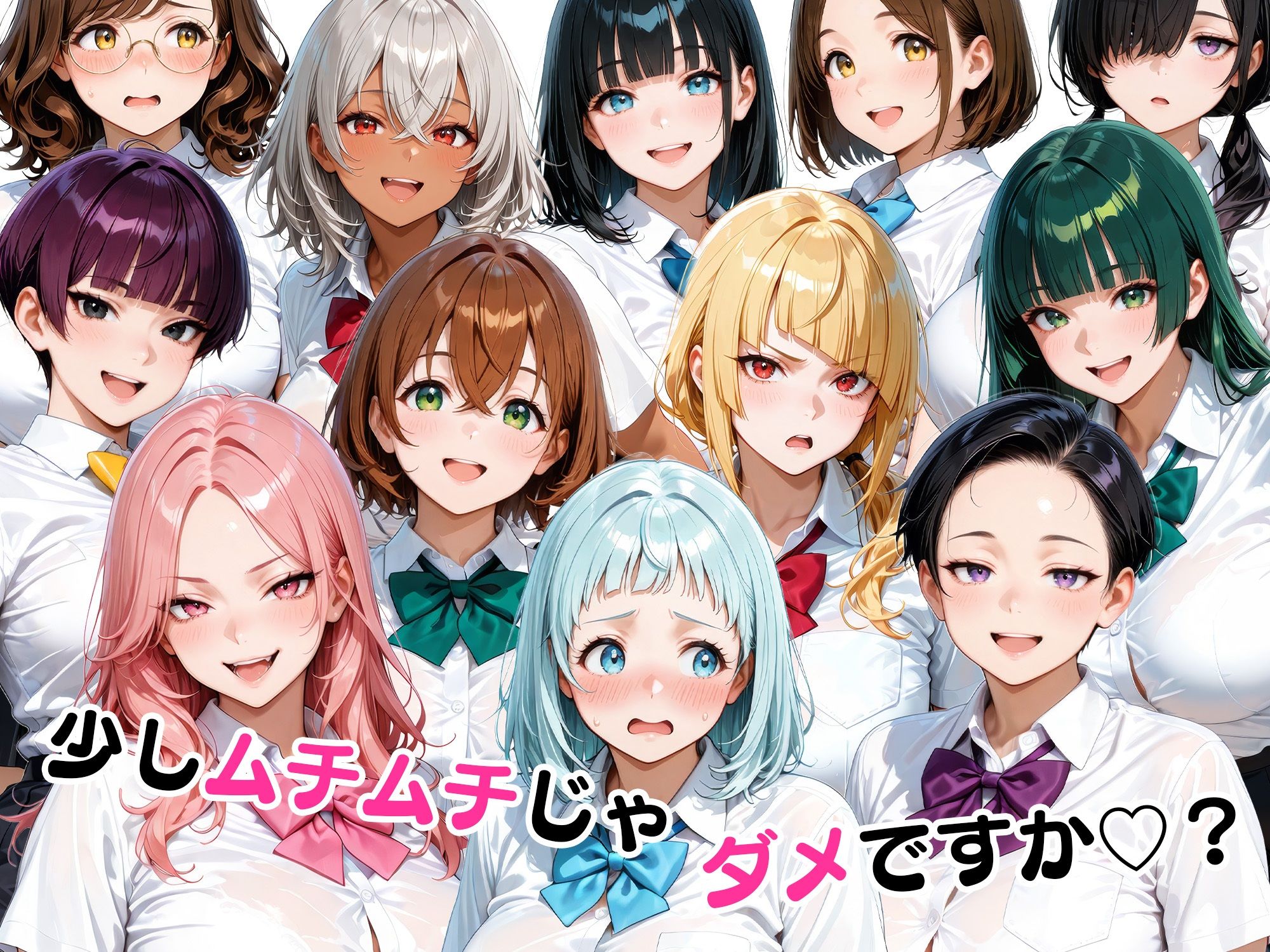 ちょっとだらしないムチムチ感がエロい12人の生徒 画像10