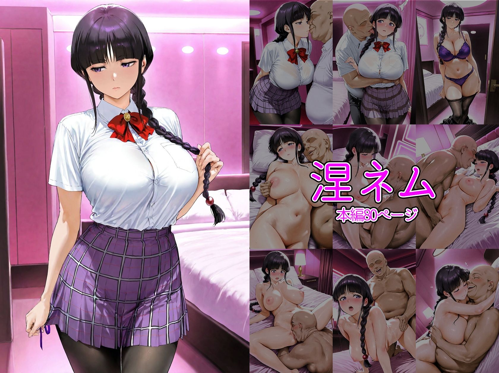 淫夢学園 〜BL〇ACH JKイメクラ〜 夜〇・ネ〇編のサンプル画像 6