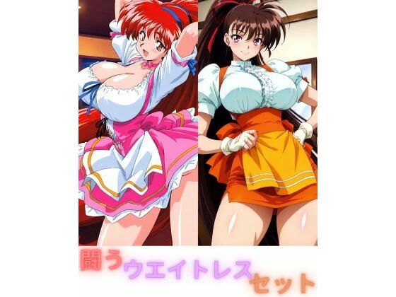 《d_758082》闘うウエイトレスセットのパッケージ画像