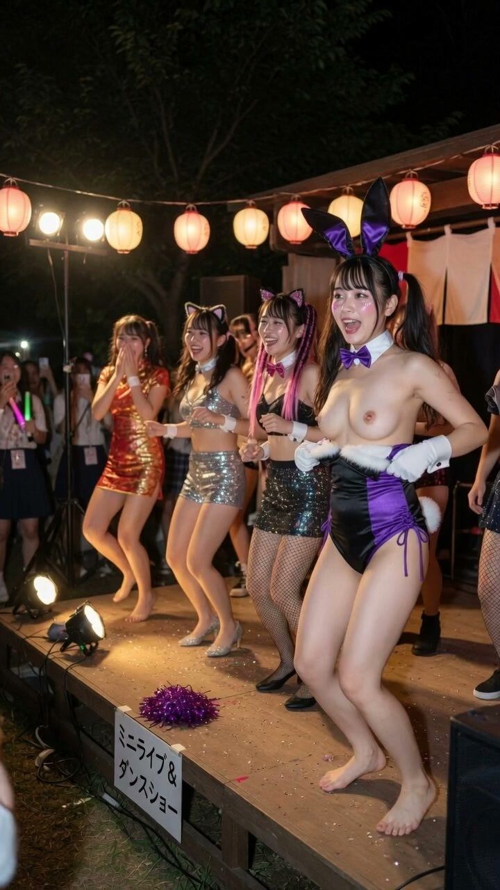 AI動画 ダンス中におっぱいポロリ ハプニング動画集のサンプル画像 6