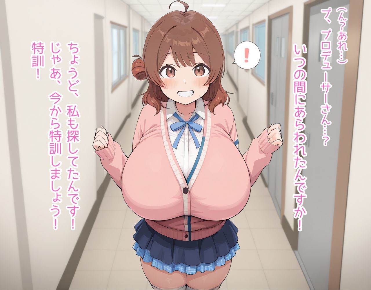 サイミンアプリでおじさんをプロデューサーと誤認しちゃう花海ウメちゃんのサンプル画像 6