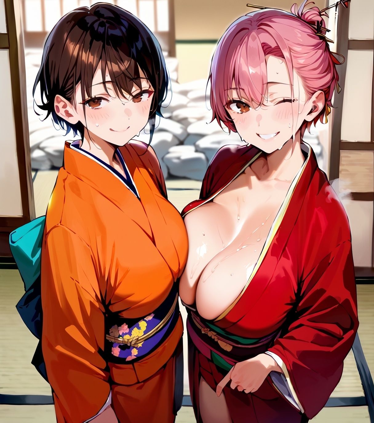 美少女着物とどぴゅどぴゅH。13のサンプル画像 6