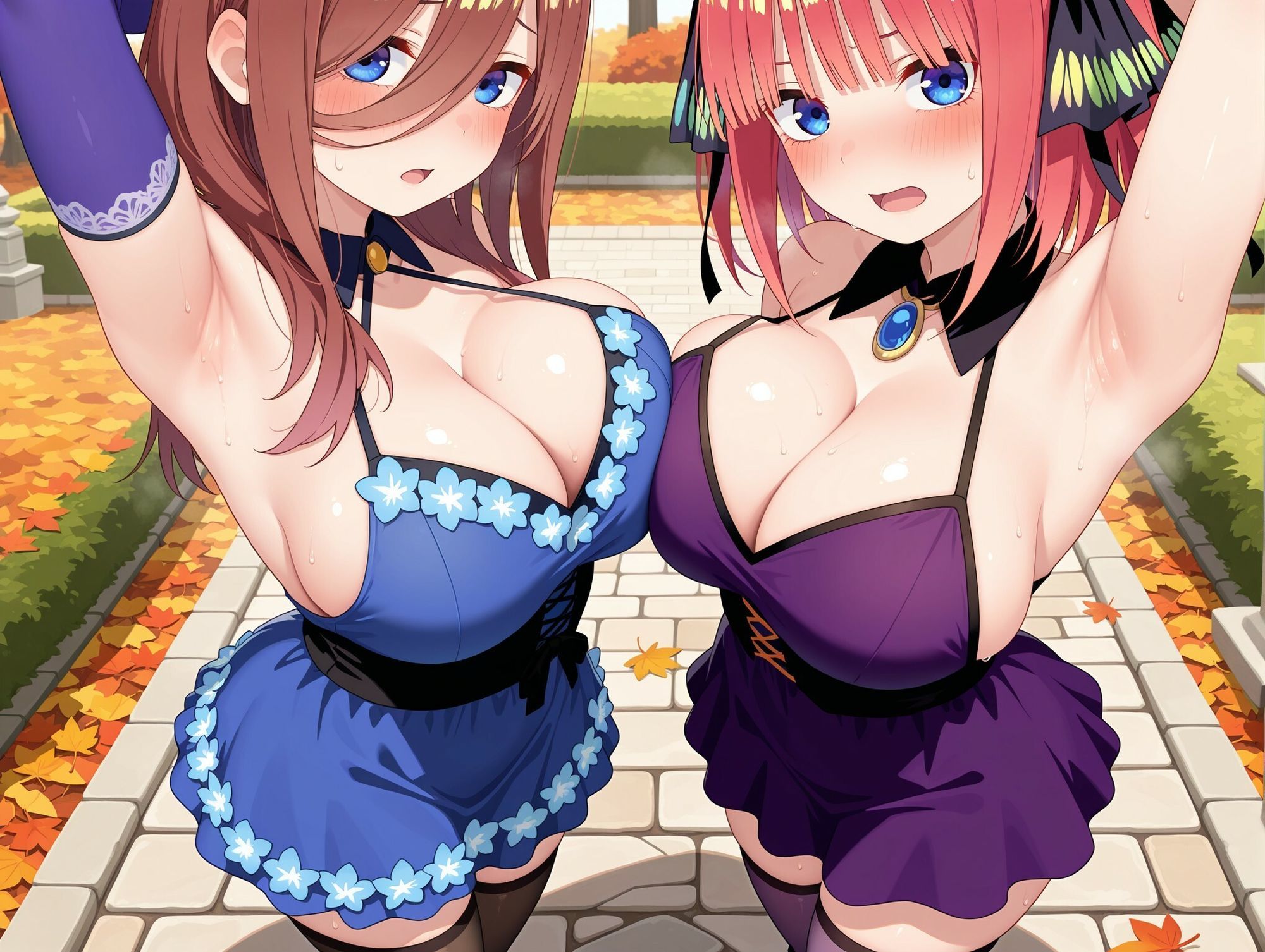 【500枚】五等分の花嫁エロ画像_ごとよめに登場するセクシーで可愛い五姉妹のエッチなイラスト集_part4のサンプル画像 6