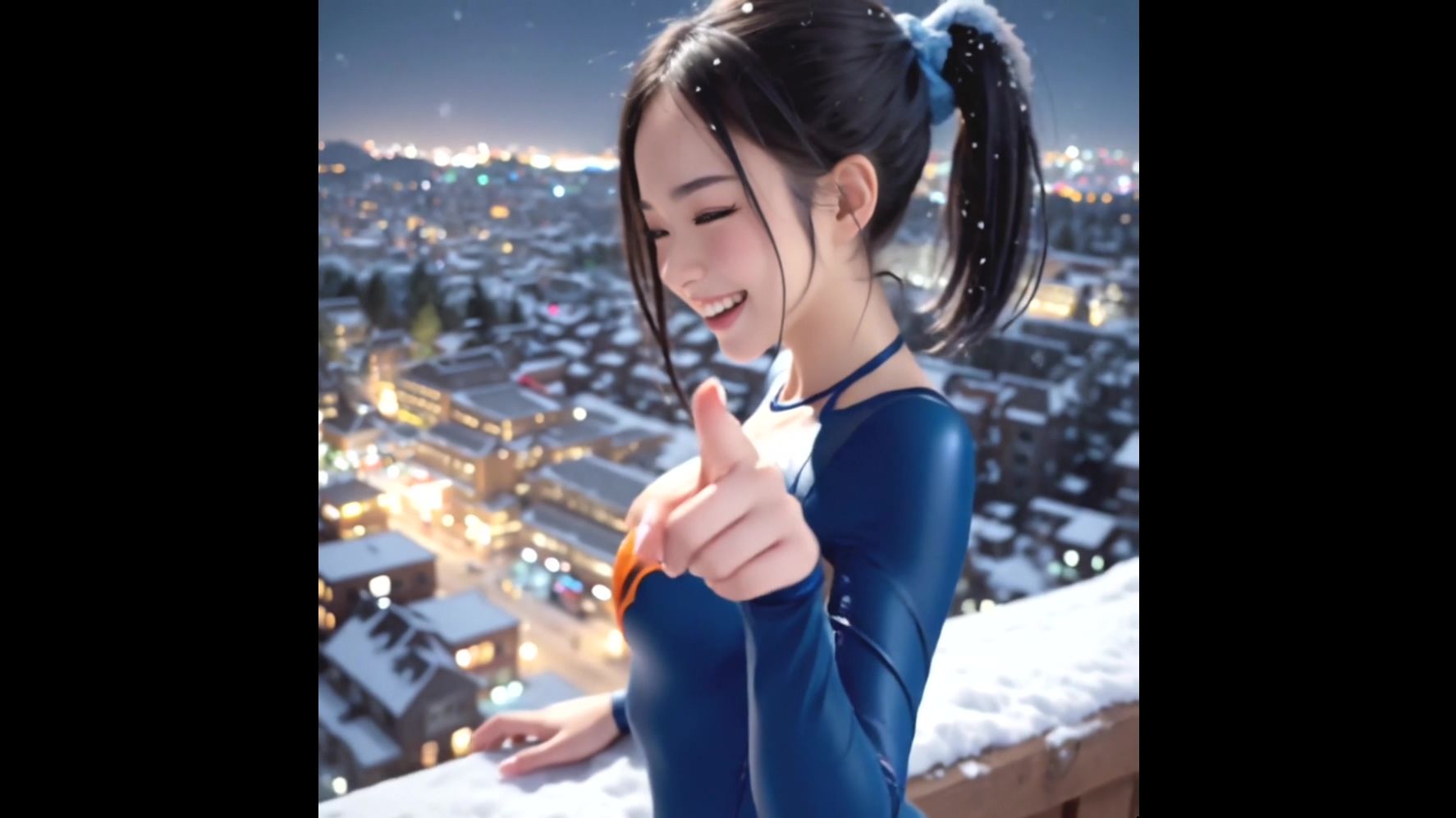 【動画版】競泳水着の彼女【1月】【AIグラビア】の画像10