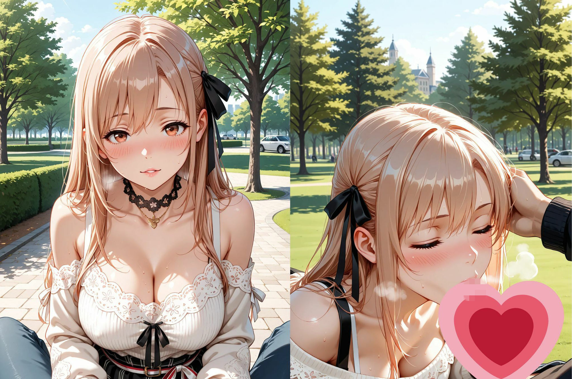 見せたガール優菜との限界!露出デート(はーと) 画像6