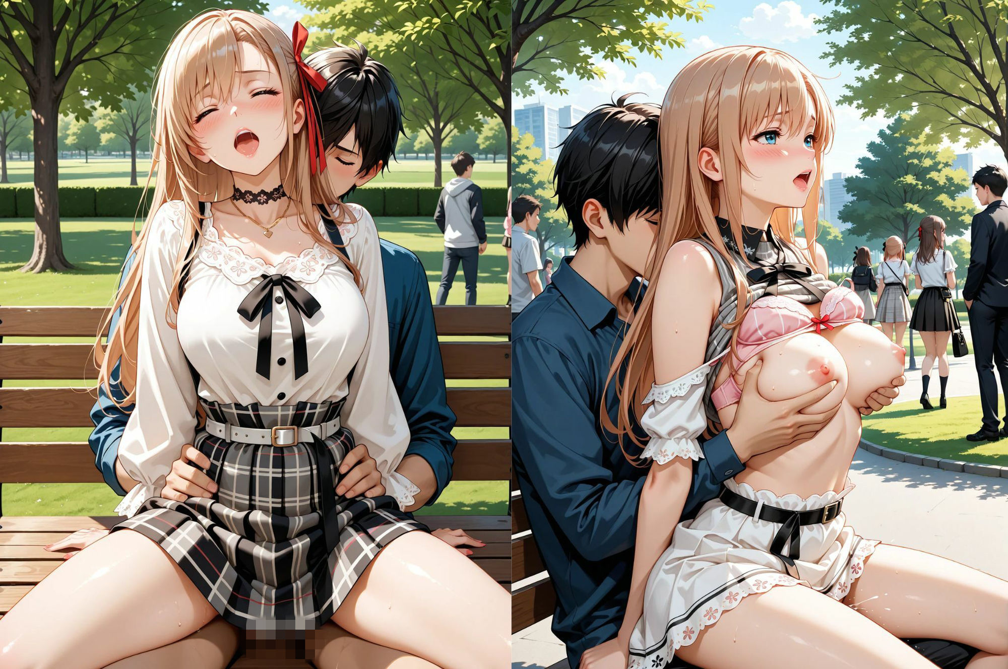 見せたガール優菜との限界!露出デート(はーと) 画像7
