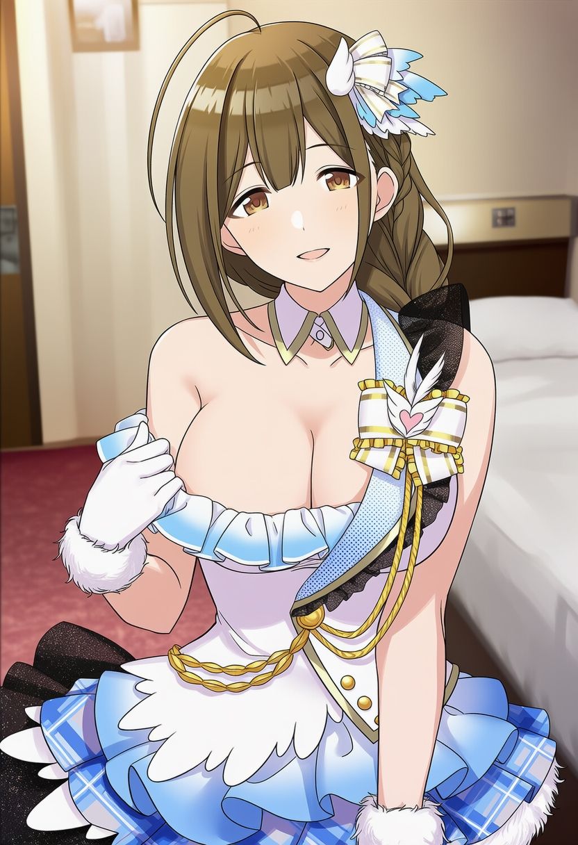 美少女アイドルと子作り（桑〇千雪編）のサンプル画像 6