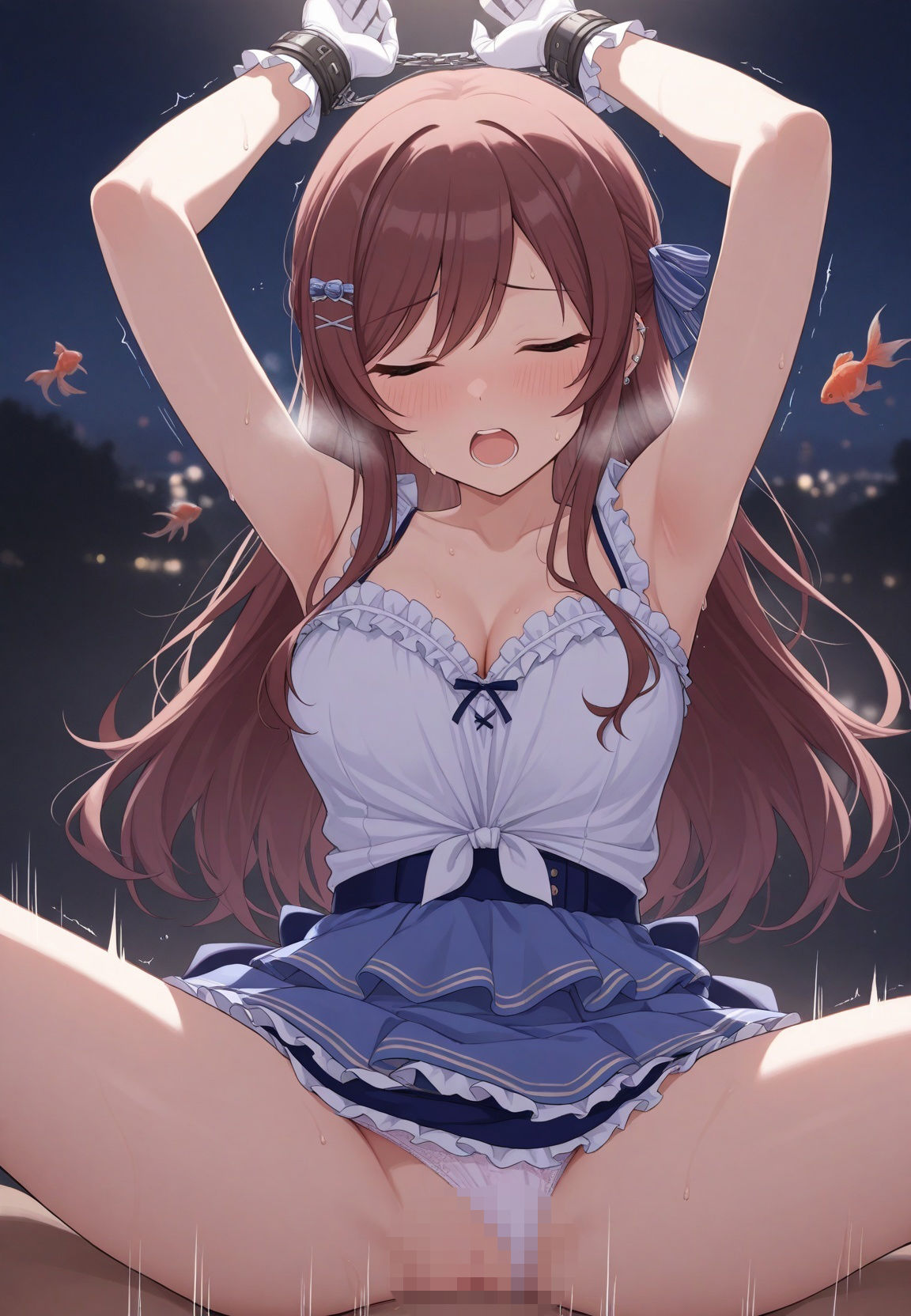 推しアイドルが闇ファンに拉致されて調教ループで脳イキ完堕ち孕ませ記録www ア〇ドルマスター 9のサンプル画像 6