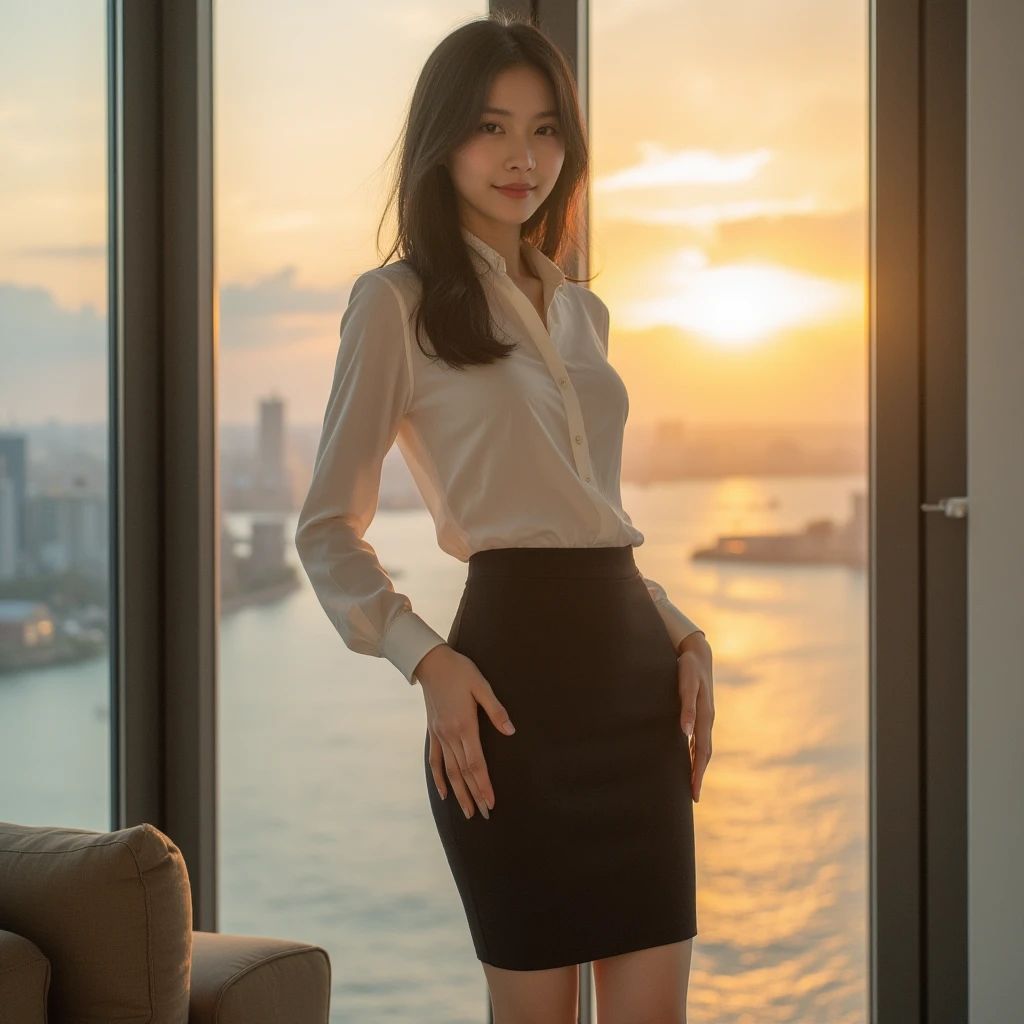タイトスカートの彼女のサンプル画像 6
