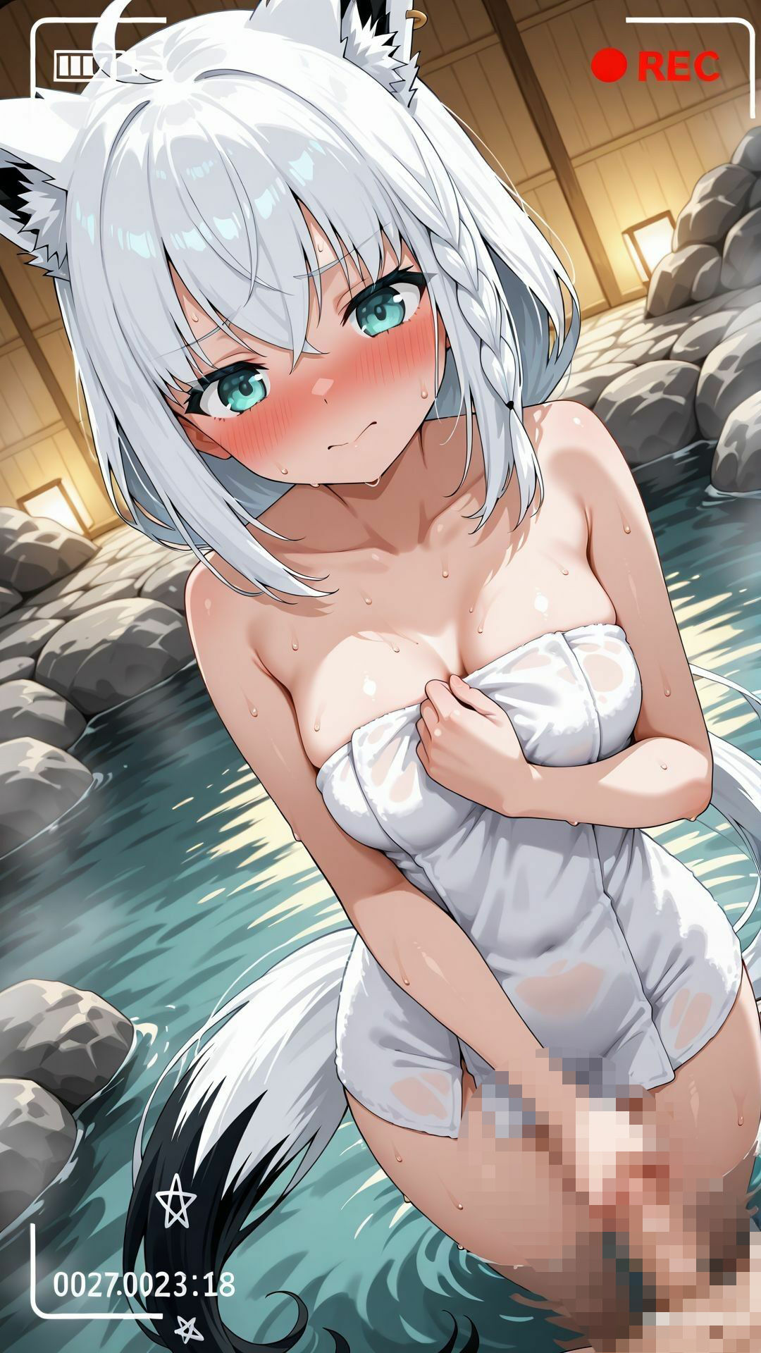 【差分115枚】撮影CG集   温泉編  白上〇ブキの画像7