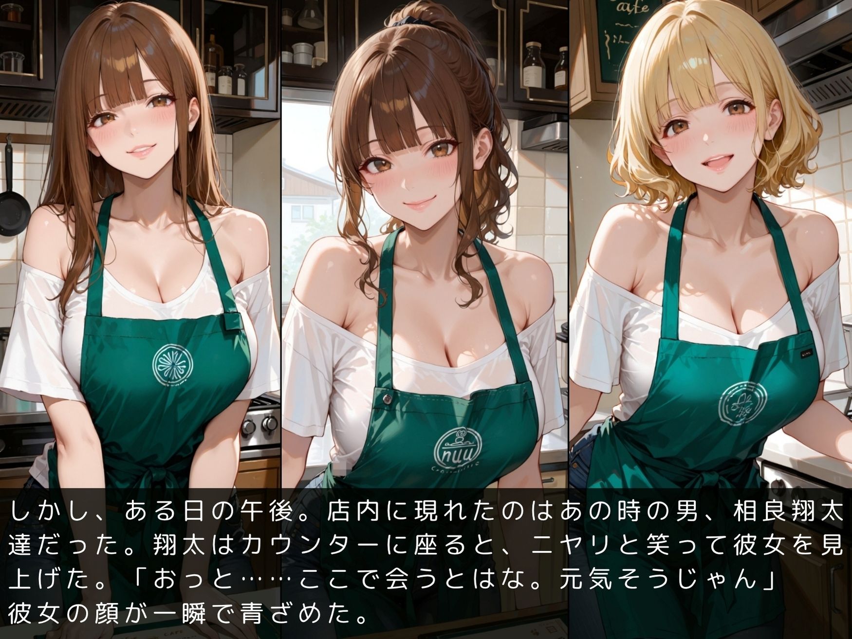 無限射精電車 アルバイト編 〜カフェでの再会〜Vol.2のサンプル画像 6
