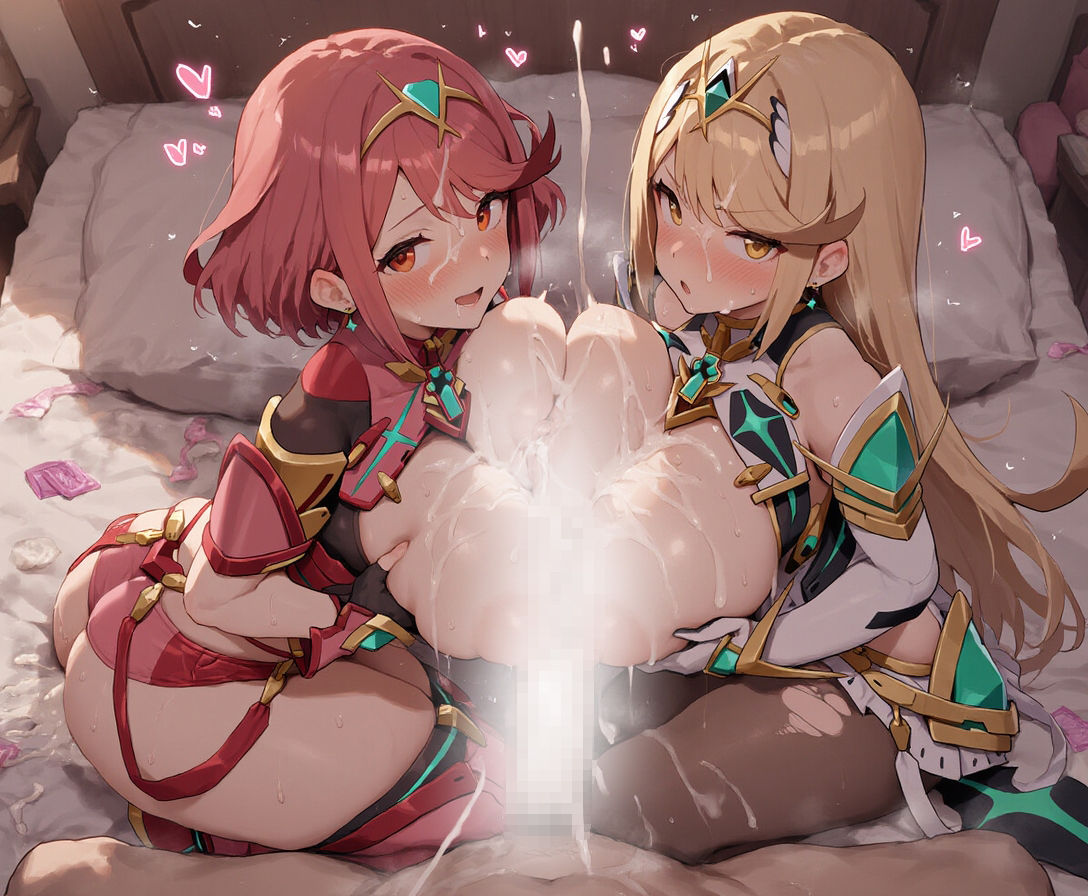 ホ〇ラ＆ヒ〇リさんとエッチして孕ませるだけのCG集 画像10