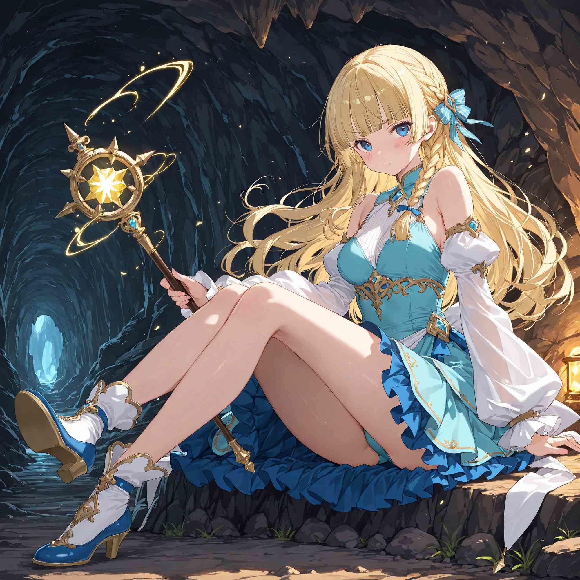 見下してきた女魔法使いを夜のスキルでわからせる!3のサンプル画像 6