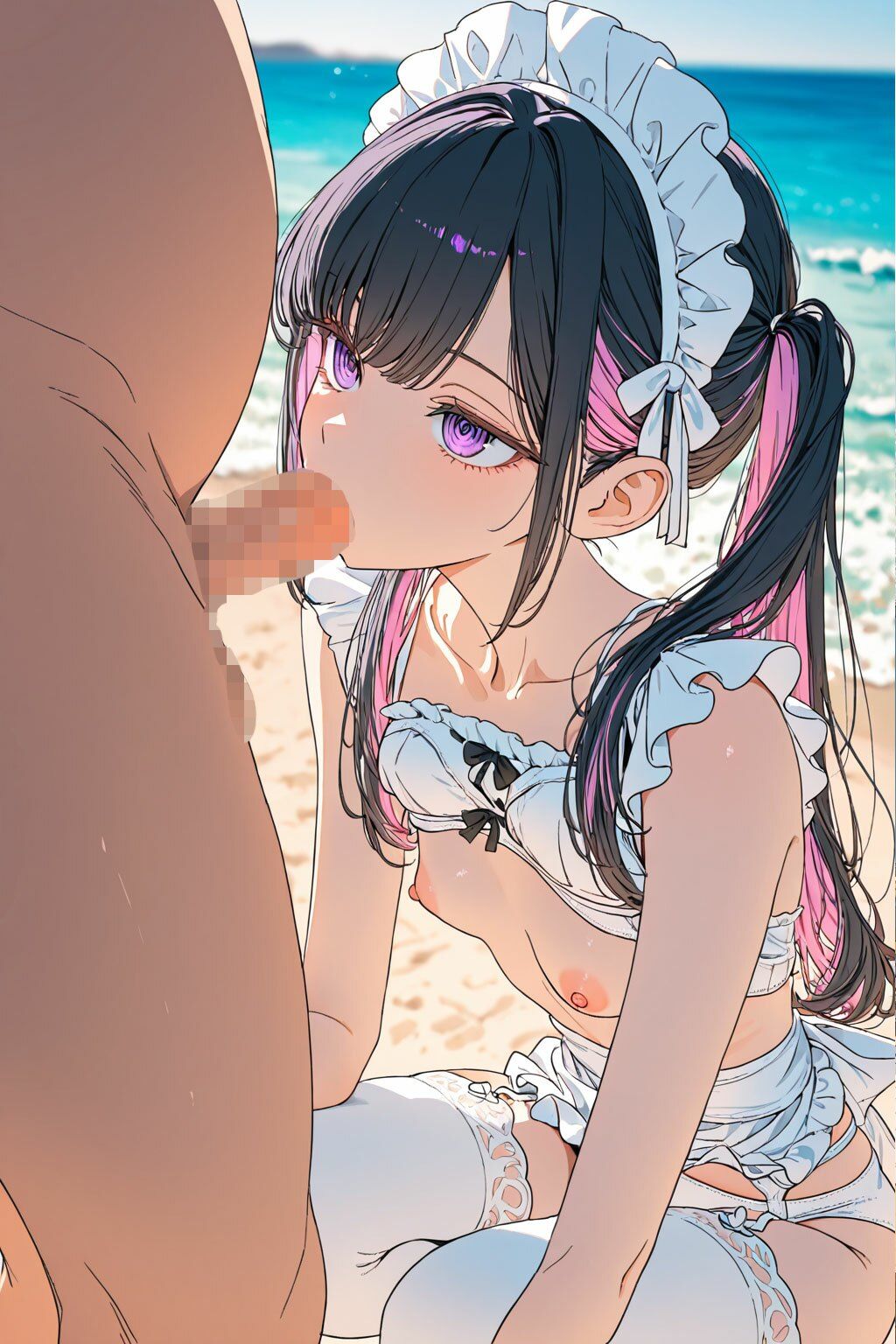 お仕事する地雷系女子とハチャメチャSEX:メイド・OL・工場・CA・メンズエステ 画像7