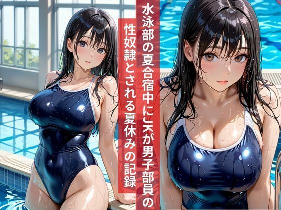 女子校生  灼熱の合宿SEX  スク水濃厚ハーレムタイム 画像1