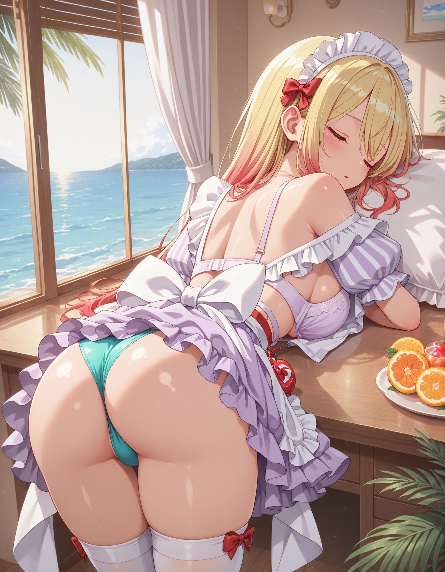 メイドのパンチラ6のサンプル画像 6