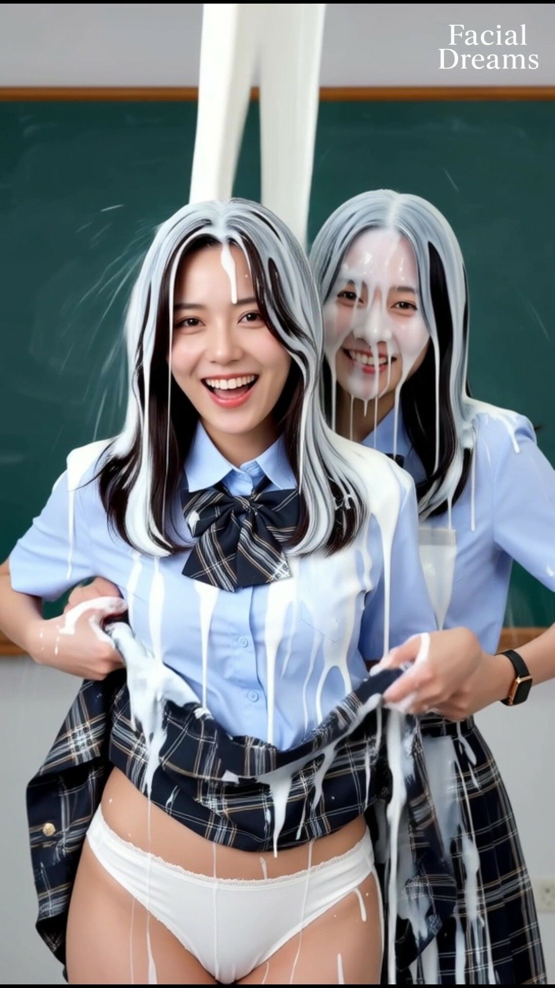 Fluid Dreams 親友同士のスカートめくりのサンプル画像 6