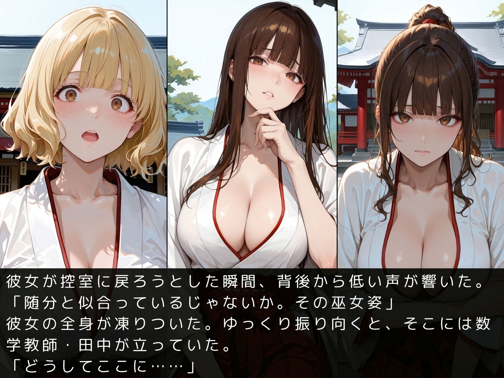 放課後の性指導〜禁断の記録〜巫女編〜Vol.2のサンプル画像 6