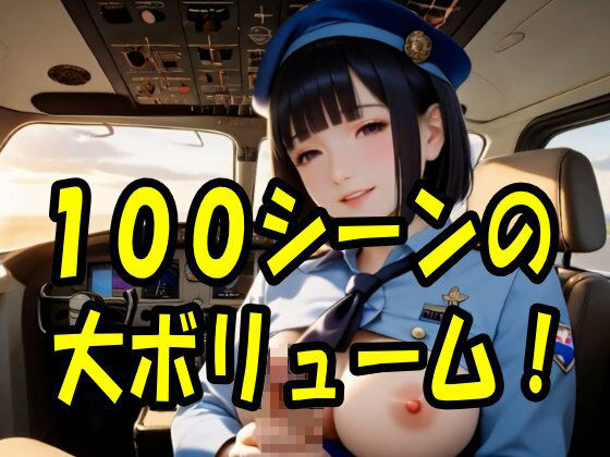 【4K ASMR Video】フライト天国・お客様満足度第一位!オマタデルタ航空の巨乳CA100人の濃厚サービスの画像9