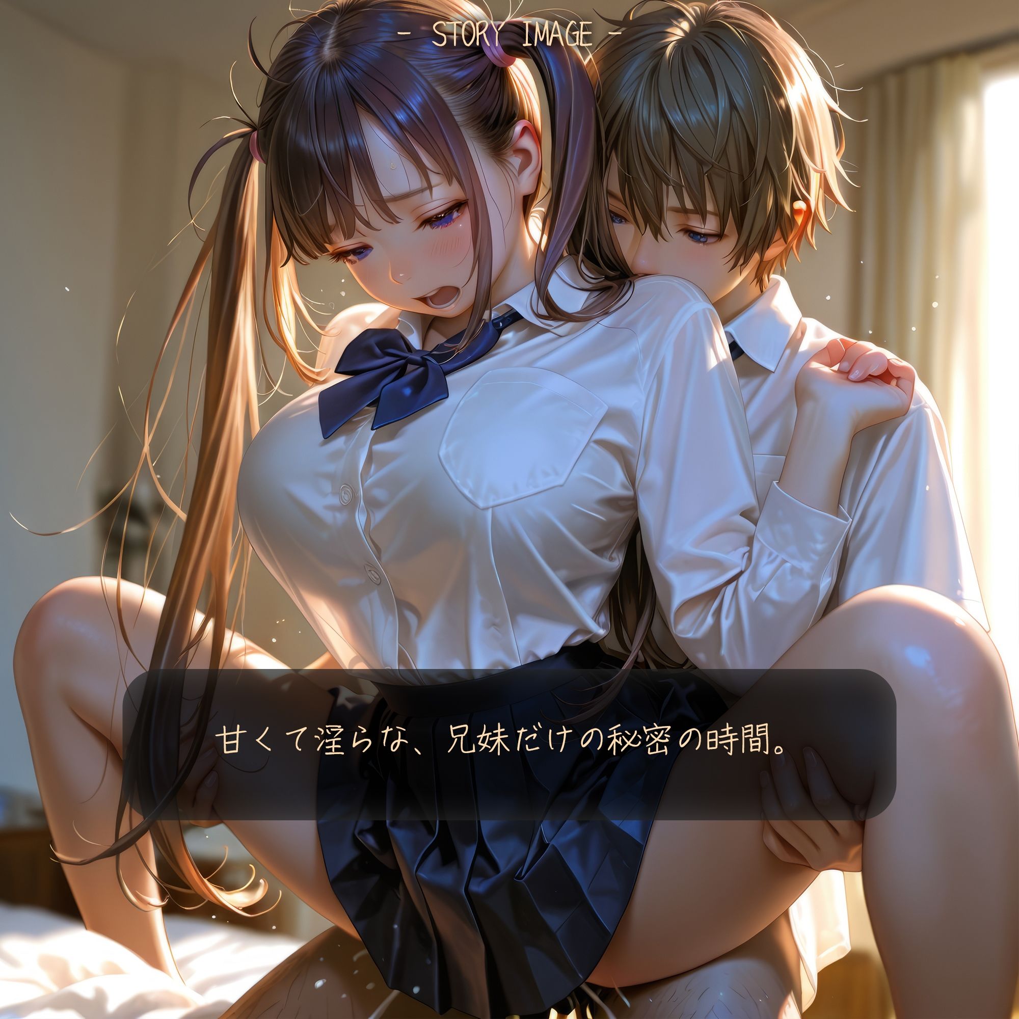 【動画】俺と妹の近親相姦性活〜両親不在時、兄妹だけの秘密の時間〜【静止画】のサンプル画像 6