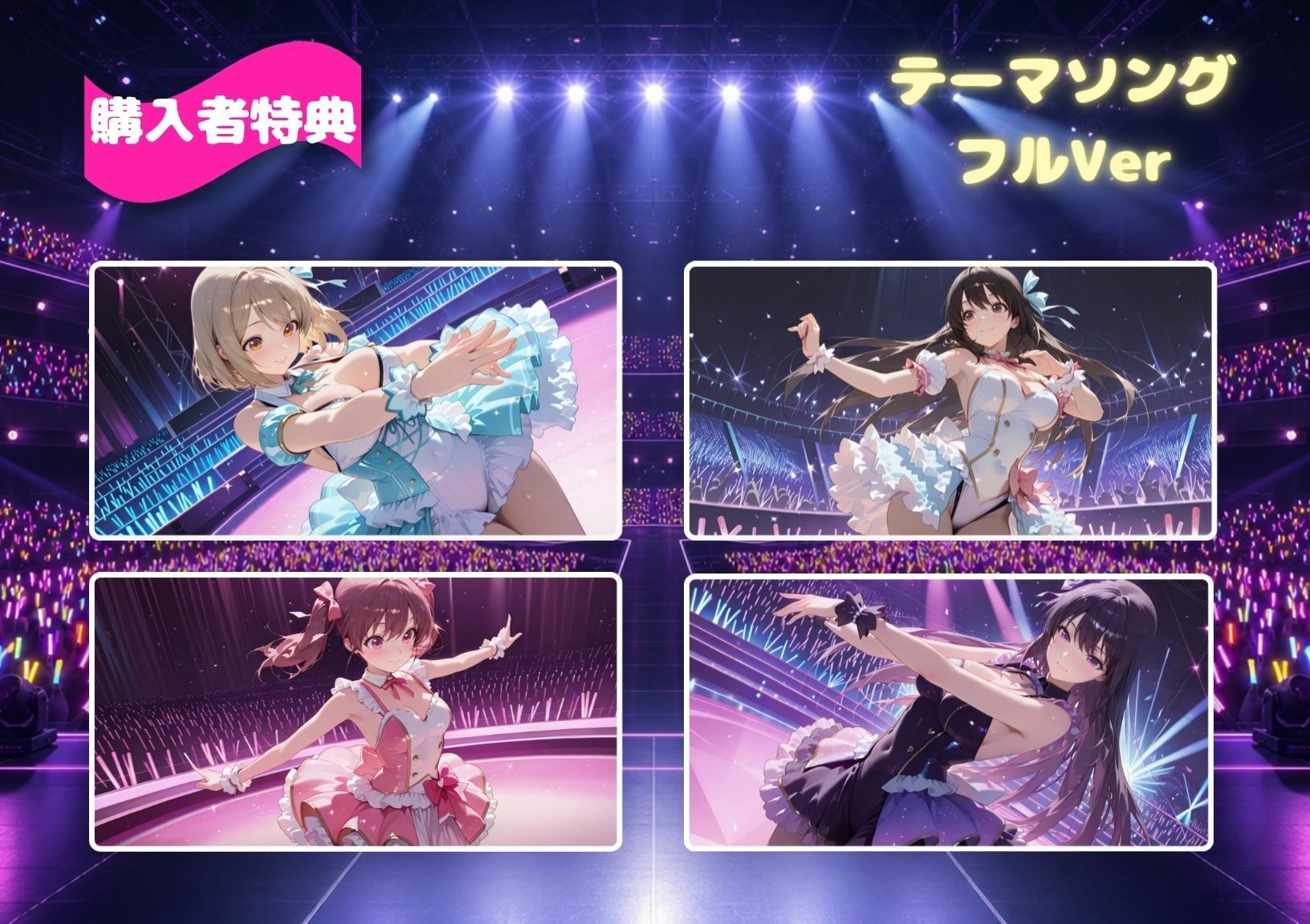 【4K高画質120FPS】あなたの推しが見つかる？人気アイドルとノンストップ20連発のサンプル画像 2