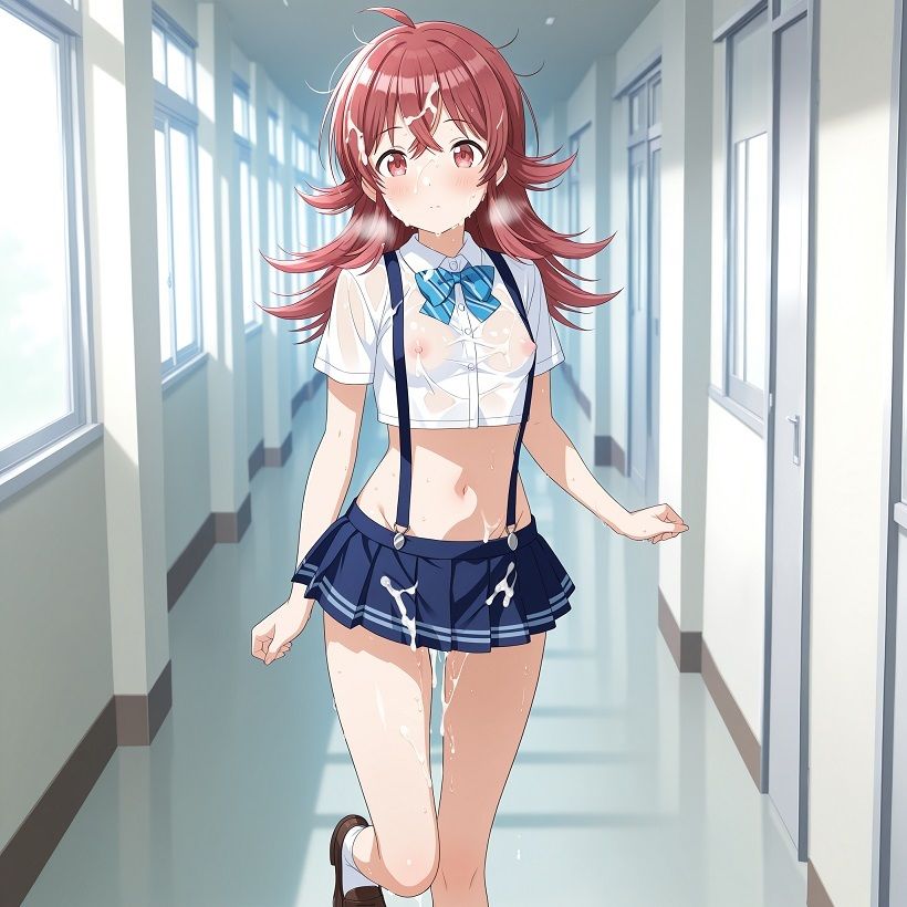 常識改変された学校で性処理をするアイドル 小〇果穂編のサンプル画像 6