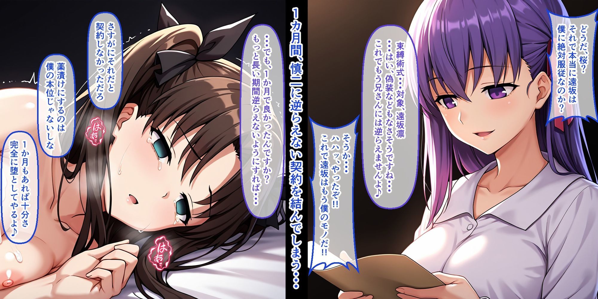 慎二に寝取られ堕ちる凛 〜こいつ、もう僕の女だから〜 画像9