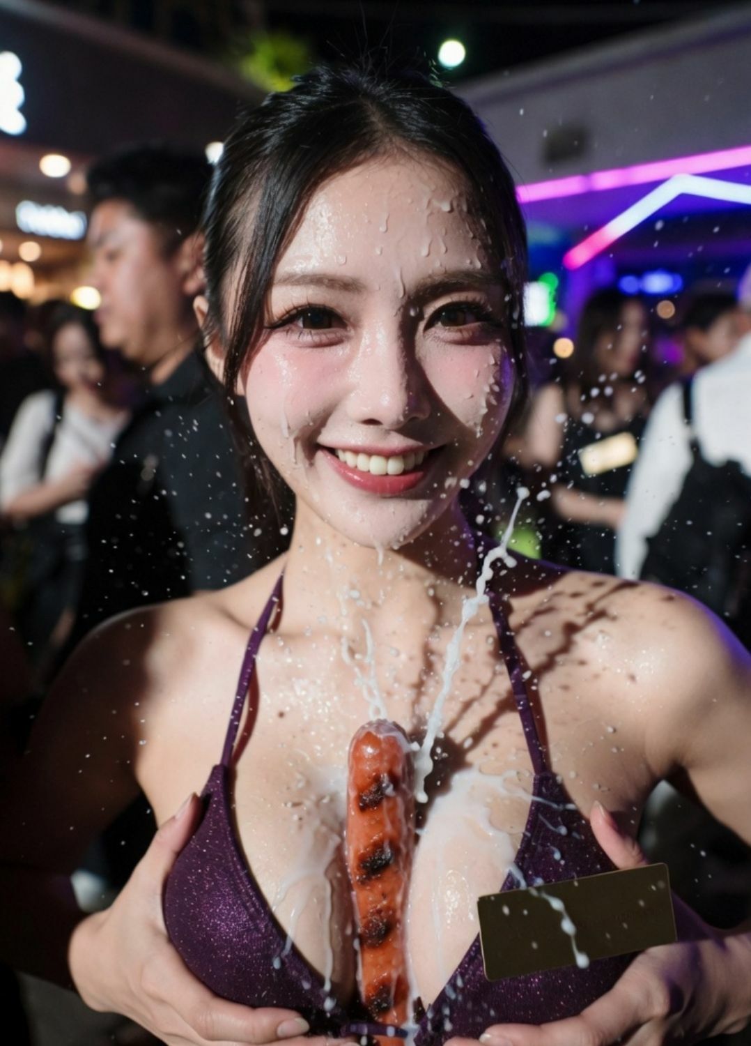 突然ですが、パイズリ挟射させてください。ついでにベロだしもお願いします。の画像6