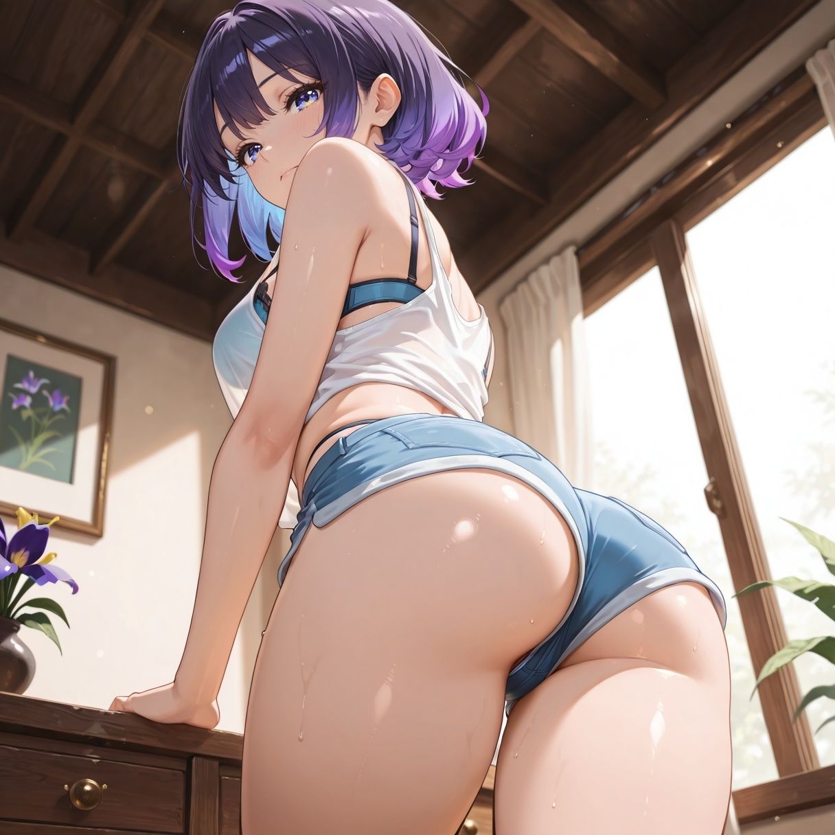 青原紫子〜可愛すぎる彼女の休日〜のサンプル画像 6
