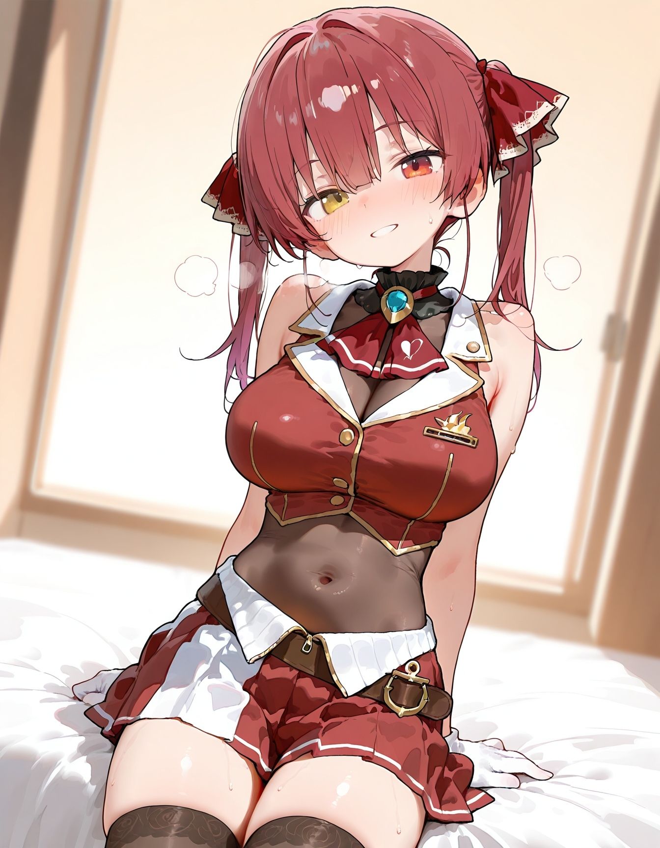ホ○ライブ宝鐘マリ○孕ませえっちの画像1