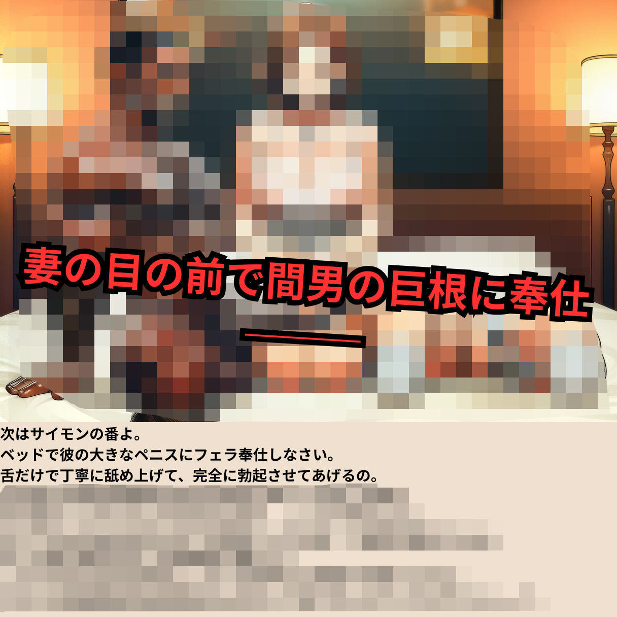 寝取られマゾ夫物語 3 四肢切断編のサンプル画像 6