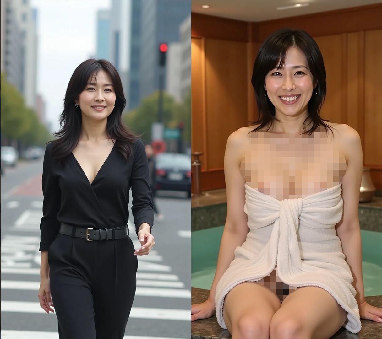 MAGAZINE point 街角ストリートスナップ56人  気になるあの子のマ〇毛ボーボーおま〇こ指で広げてもらいましたのサンプル画像 5