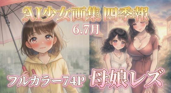 AI少女画集 四季報 6.7月 [津田沼自家発電所]