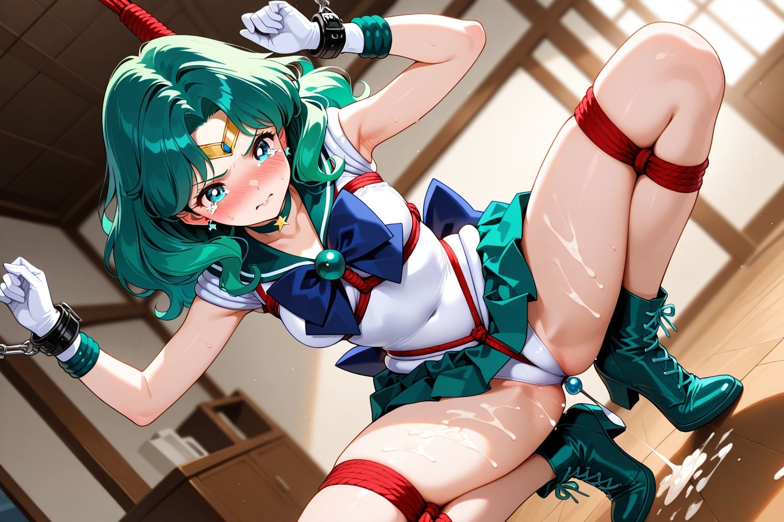 夢見る乙女の調教コレクション10〜美少女戦士〇ーラームーン風7・海王〇ちる風・緊縛編のサンプル画像 6