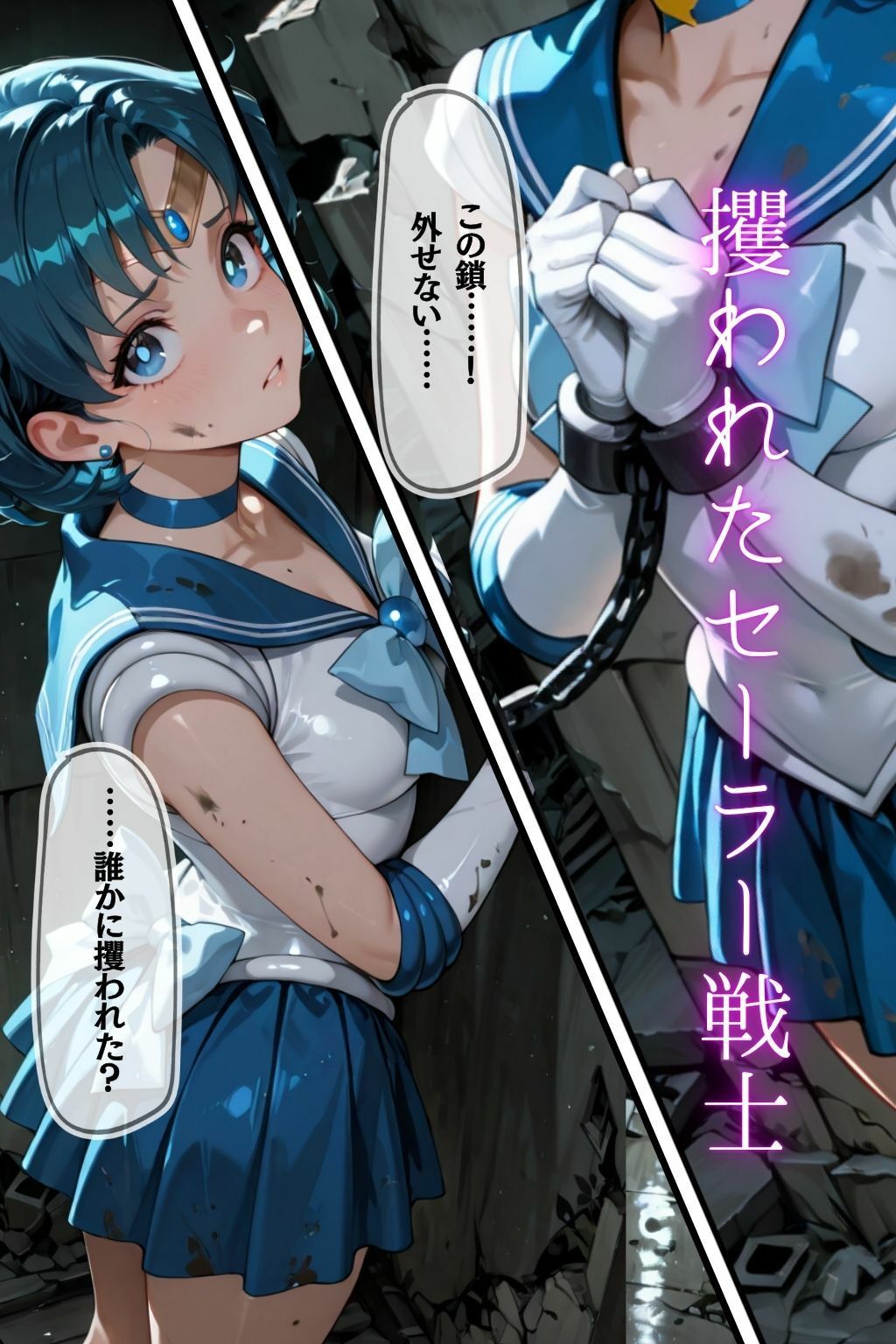 【特大ボリューム500枚】監禁奴●屈服ヒロインズ 〜セーラー戦士が壊れて肉人形になるまで〜【セリフ付き】のサンプル画像 1