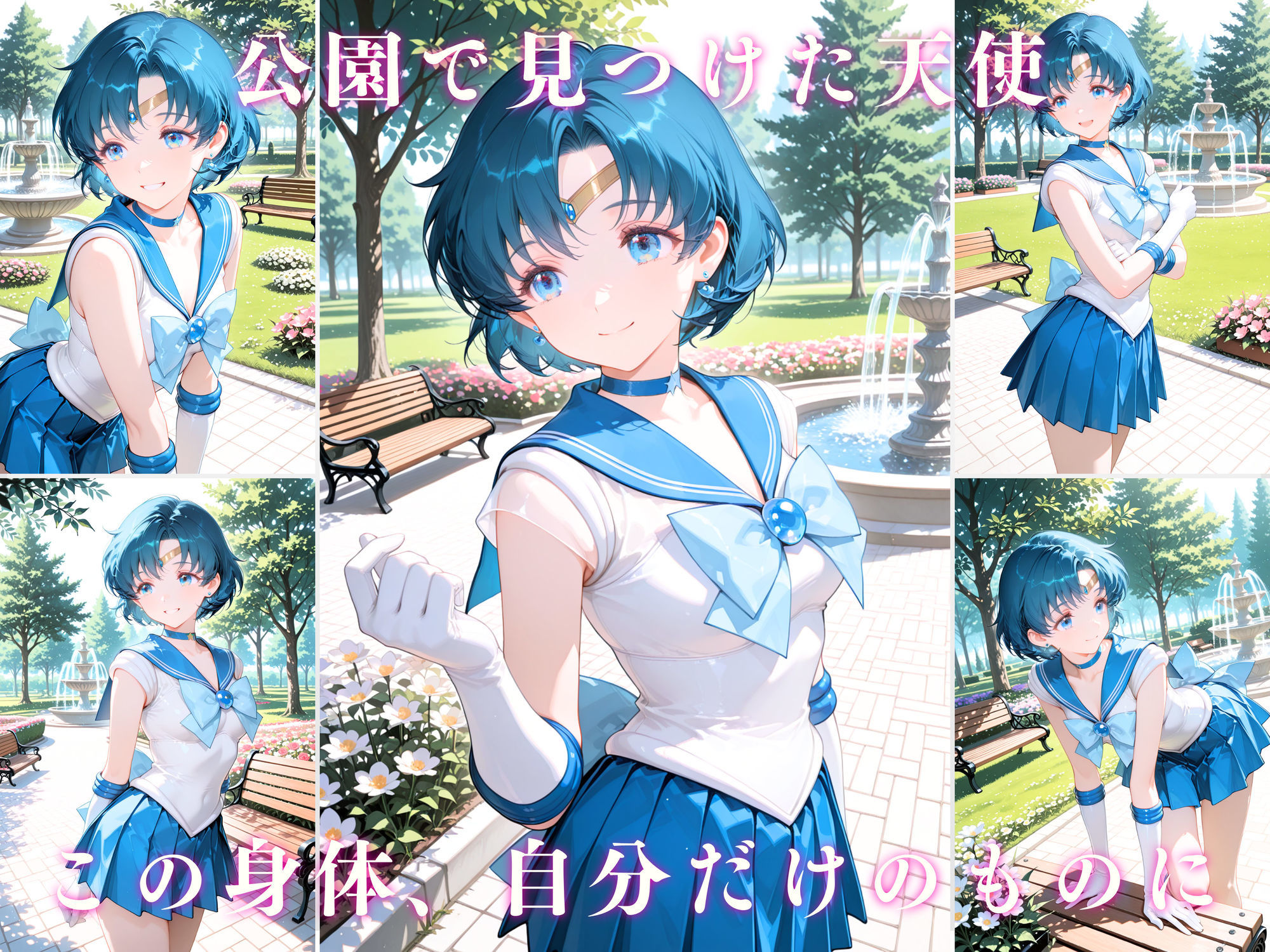 【4K動画付き】セーラーマ〇キュリー 催●支配:公園で見かけたカワイイあの子を犯したいー 4K高画質 美少女戦士セーラ〇ムーン 水野亜〇のサンプル画像 1
