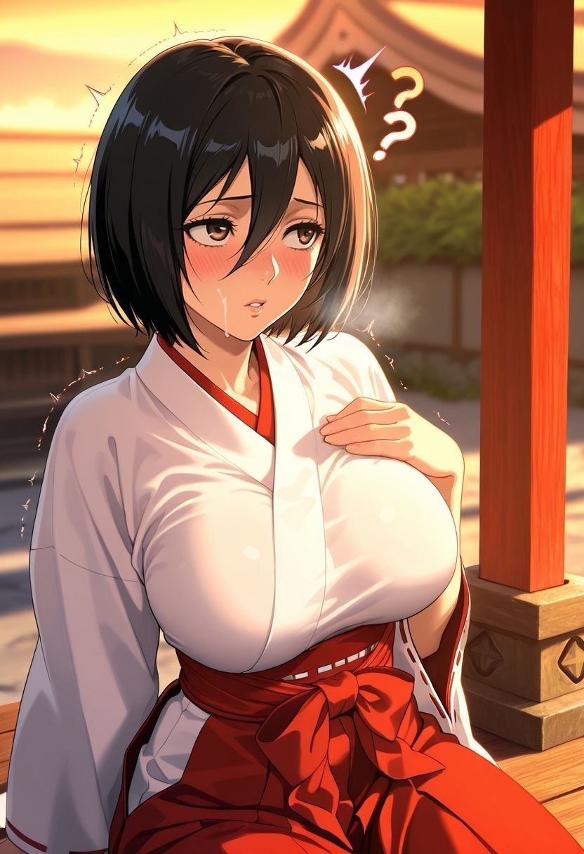 もしも。。。このキャラが巫女だったら〜ミ〇サ〜のサンプル画像 6