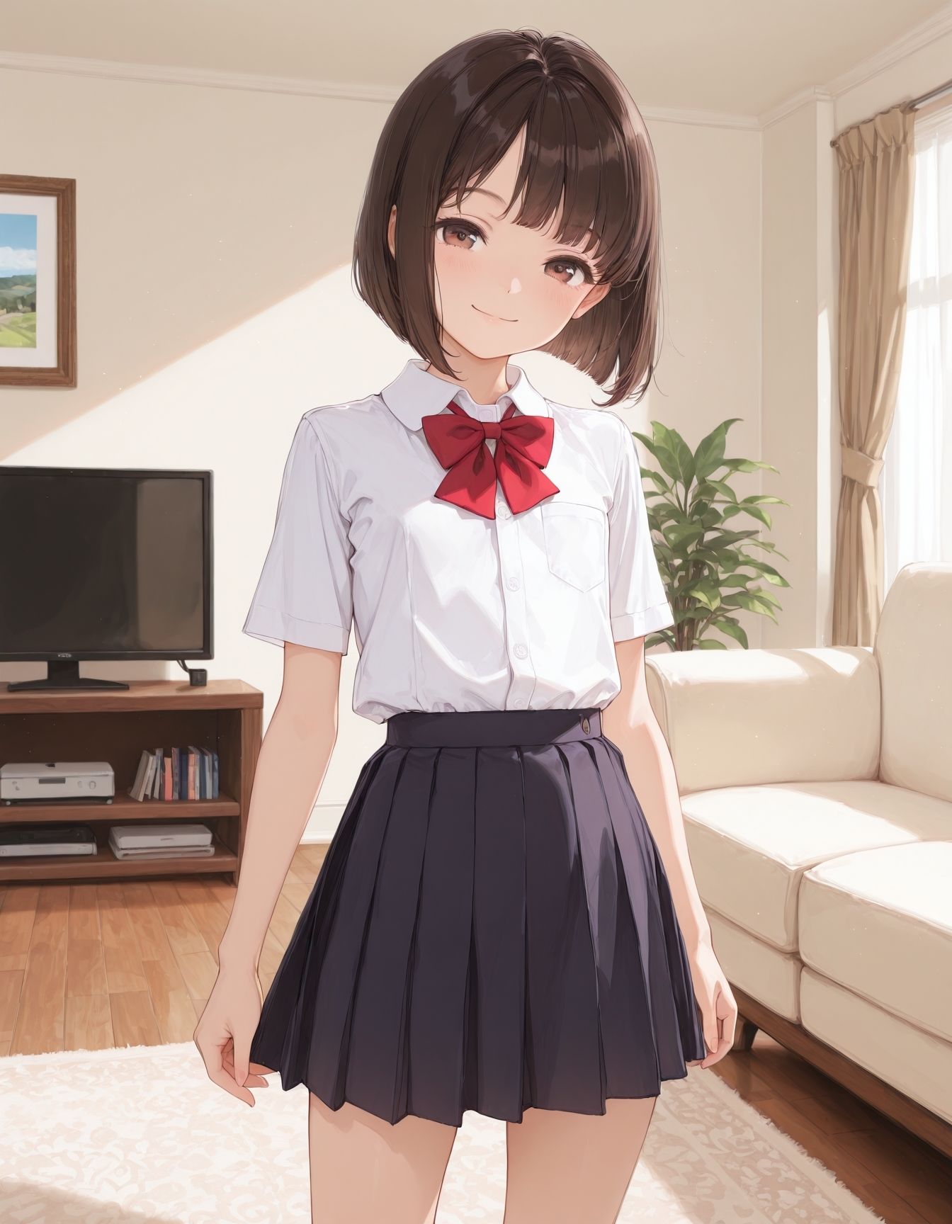 女子校生の教え子が自宅に押し掛けてきたのサンプル画像 1