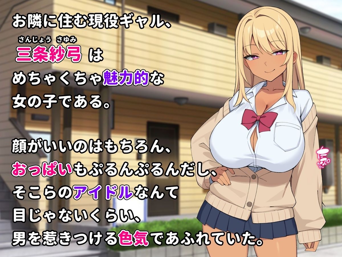 デリヘル呼んだらお隣のギャルが来たのサンプル画像 1