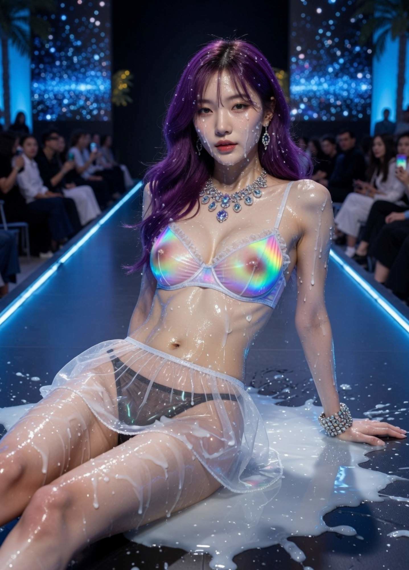 ランウェイモデルにぶっかける。のサンプル画像 6