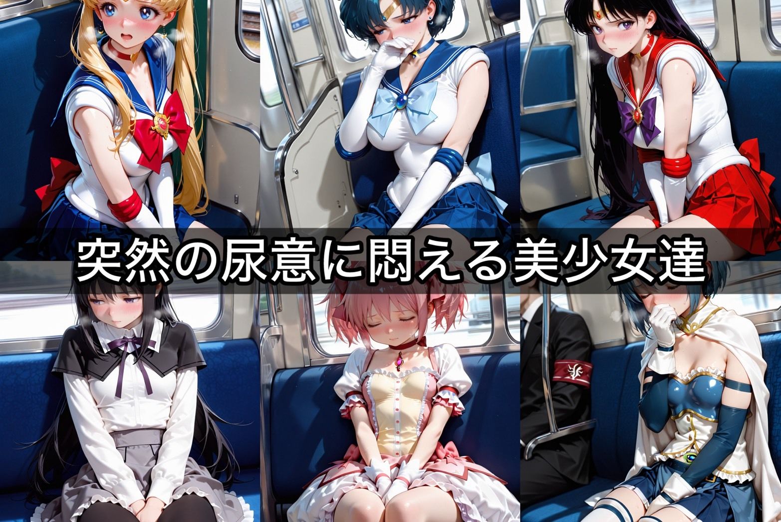 お漏らししちゃっただけなのに 魔法少女編のサンプル画像 1