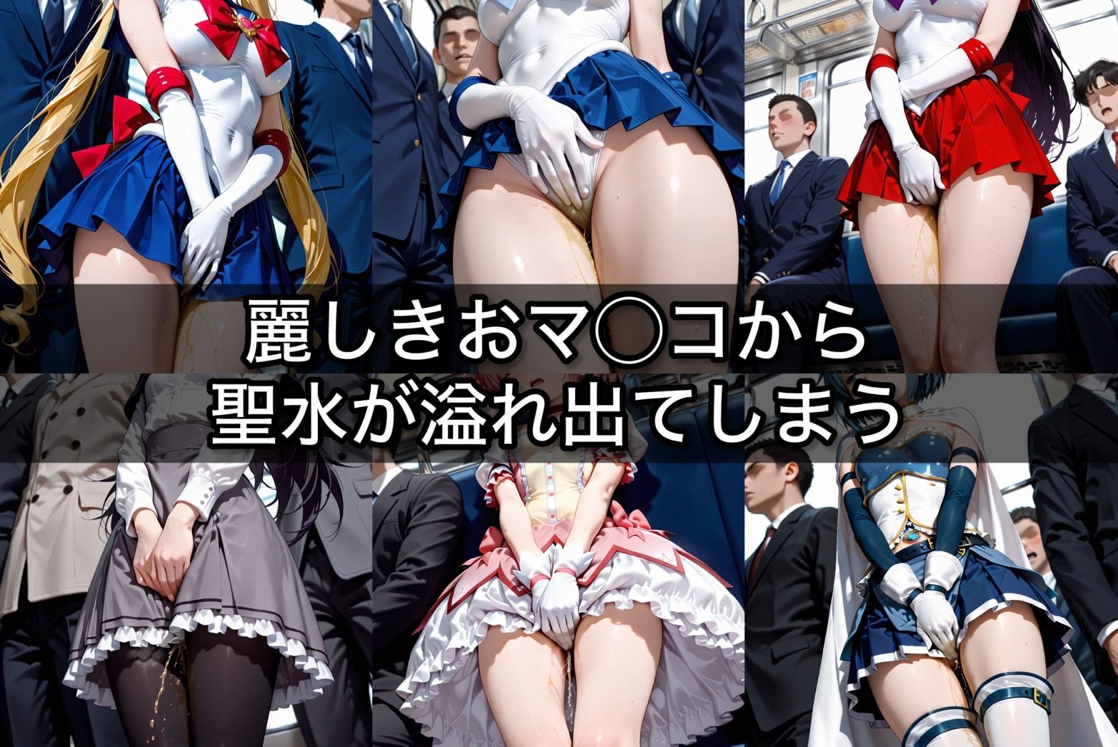 お漏らししちゃっただけなのに 魔法少女編のサンプル画像 2