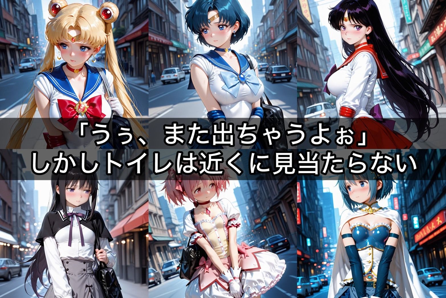 お漏らししちゃっただけなのに 魔法少女編のサンプル画像 3