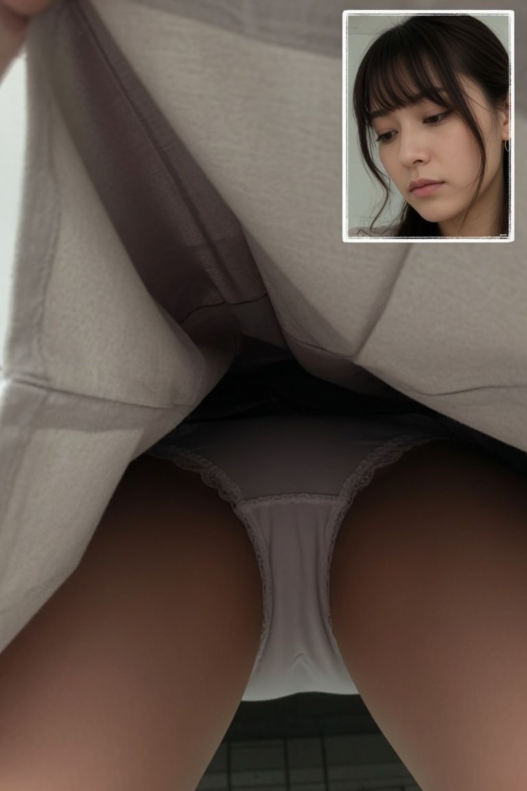 いろいろなお姉さんの逆さ撮り1のサンプル画像 1