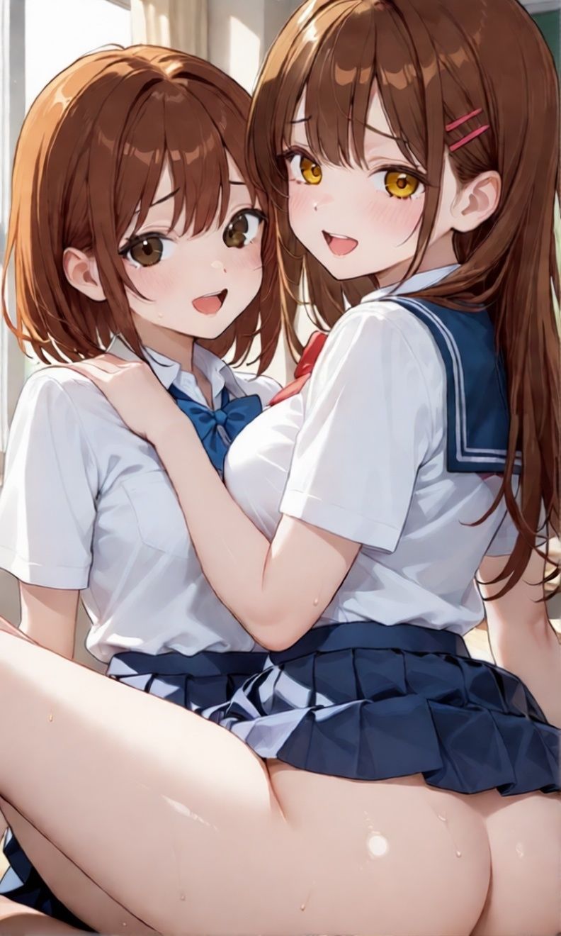 兄とヤってる妹は意外と多いらしい！？17学生服2のサンプル画像 2