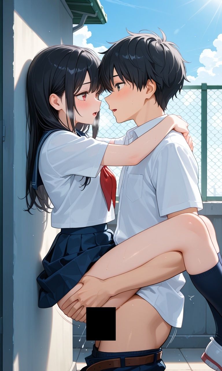 兄とヤってる妹は意外と多いらしい！？17学生服2のサンプル画像 4